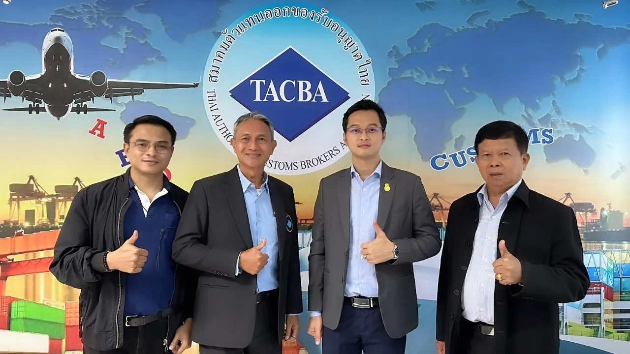 CCS directors with colleagues at a Thai Authorized Customs Broker Association event