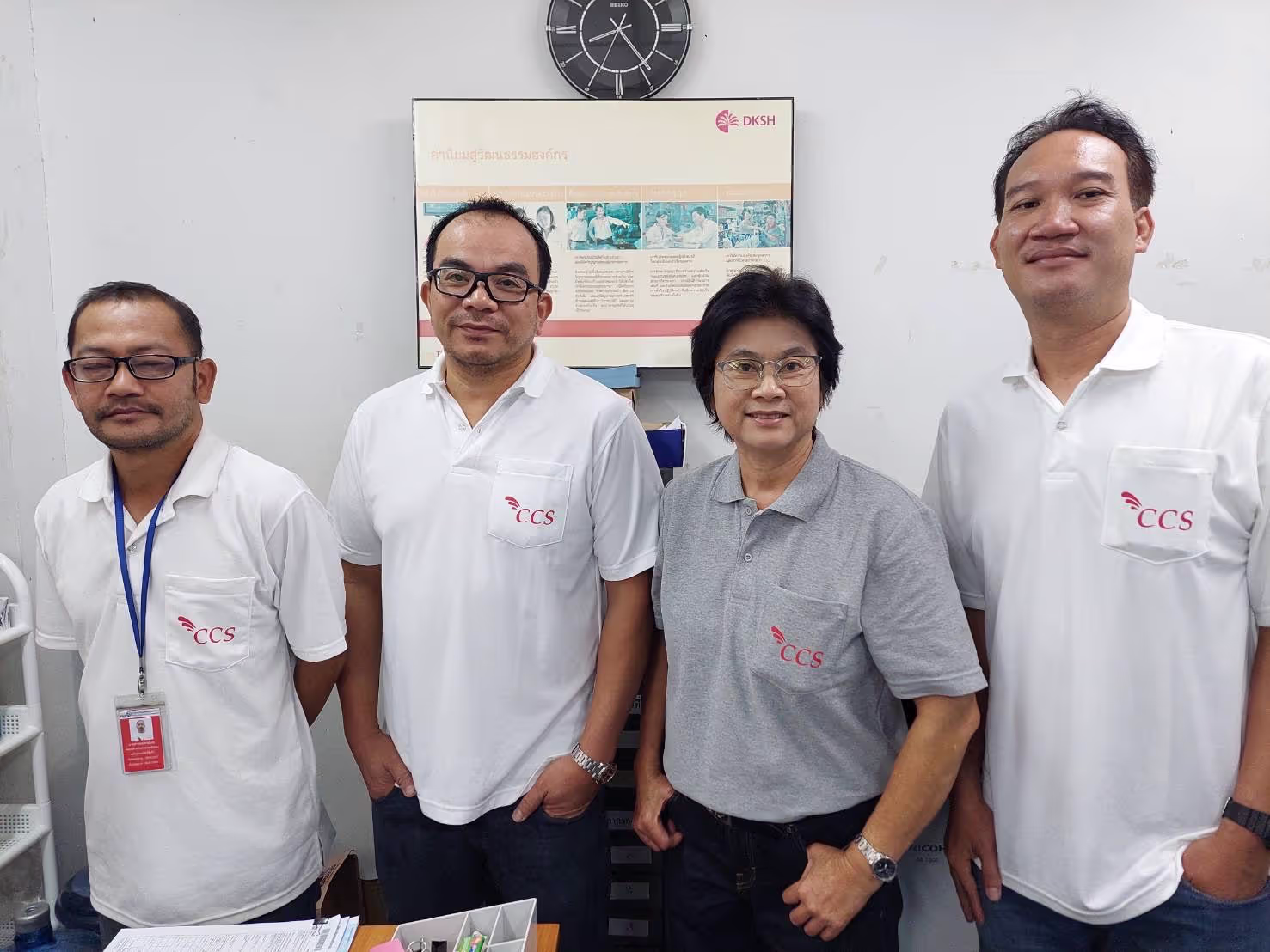 CCS staff at the Bangkok Port branch